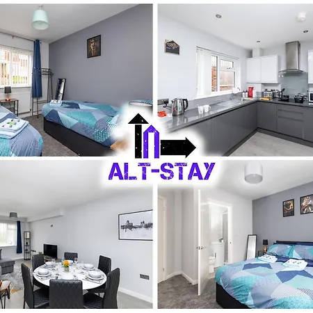 Alt-stay Leeds, M621 Junction 1 - Free Parking & Fast Wi-fi - Fussball Table - Master En-suite - Idea For Contractors & Long