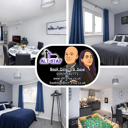 Stonecliffe 33 By Alt-Stay Contractor Accommodation - 3 Bed Contractor Home With Parking, Wi-Fi & Full Kitchen - Ideal For Long Stays *