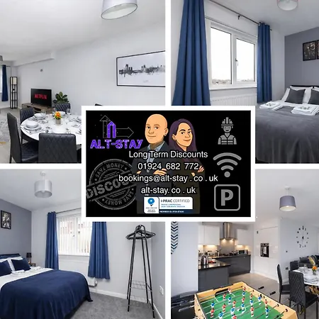 Holiday home Stonecliffe 33 By Alt-stay Contractor - 3 Bed Contractor With Parking, Wi-fi & Full Kitchen - Ideal For Long *